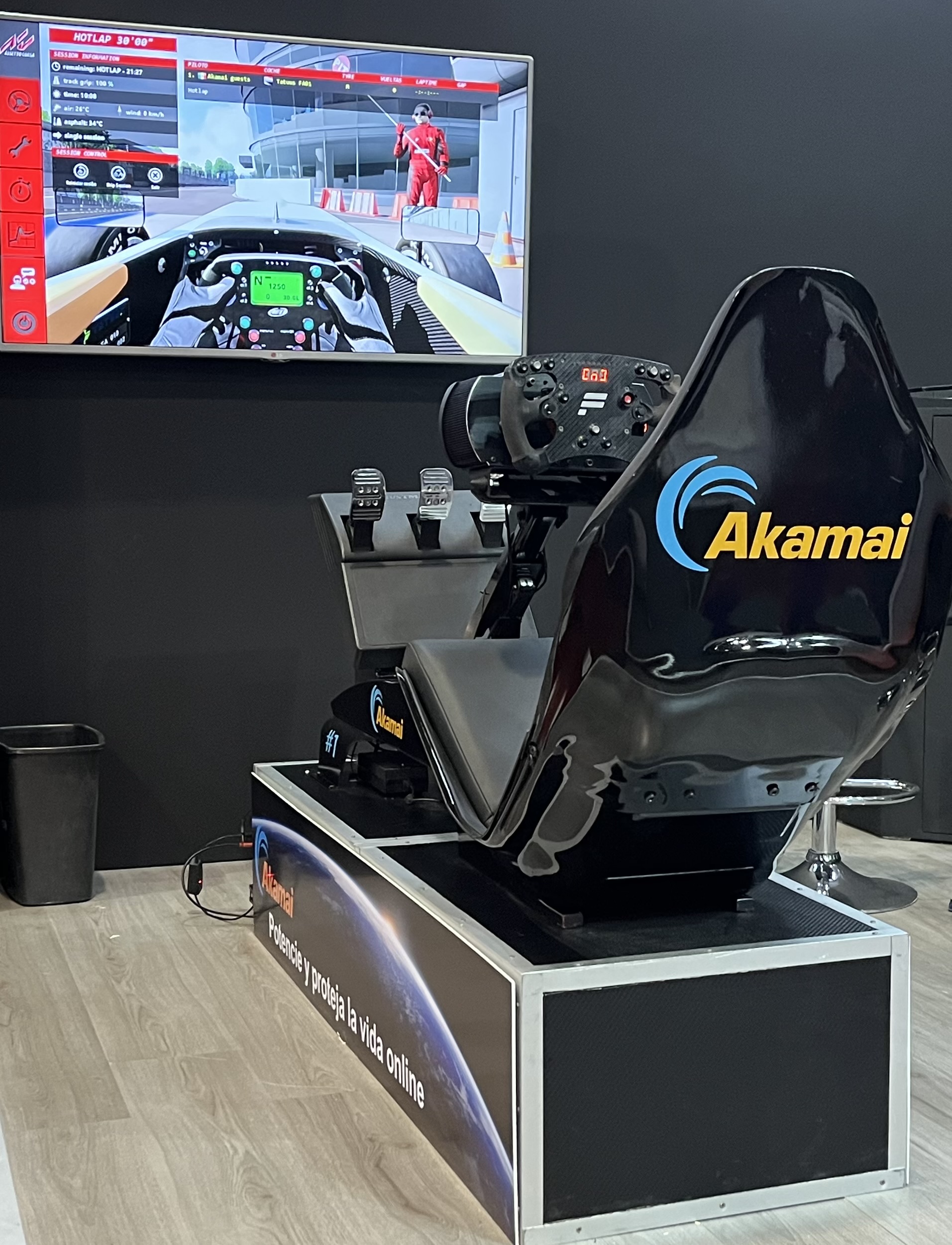Simuladores de carreras F1